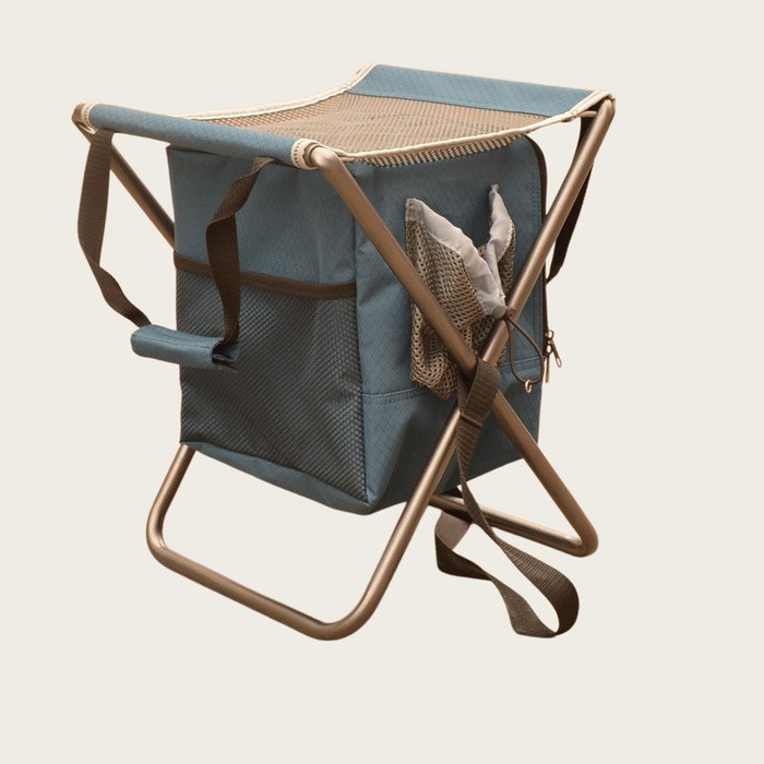 Fishing Stool With Cooler Bag